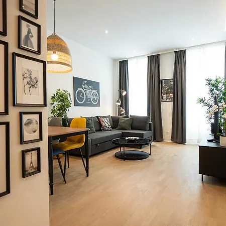 Posh Studio With A King-Size Bed And Modern Design Wien Exterior foto