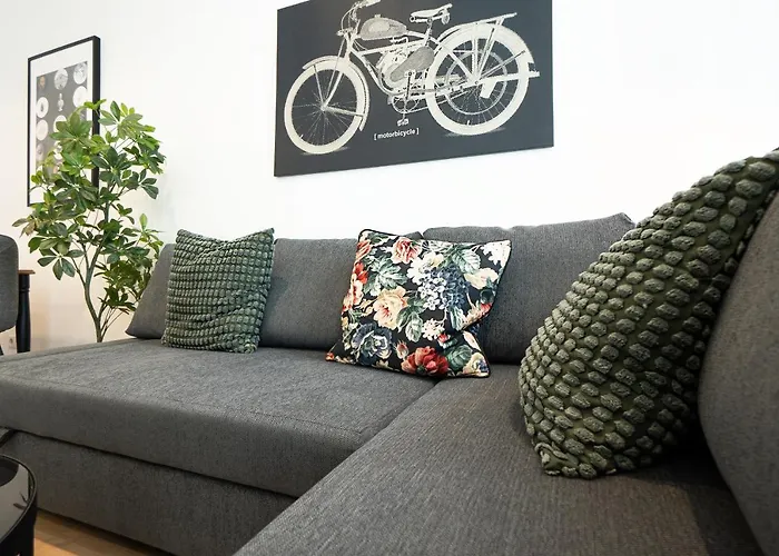 Posh Studio With A King-Size Bed And Modern Design